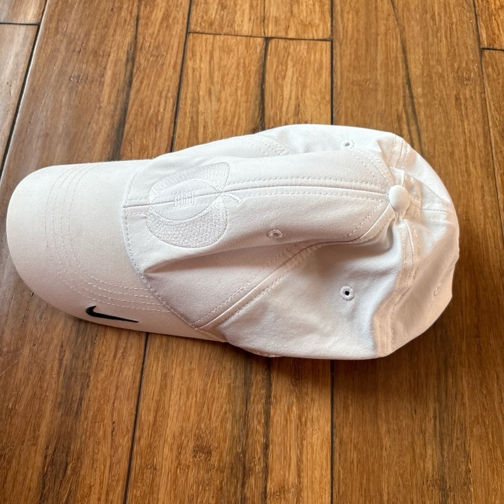 Nike Hat Cap Strap Back White Black Swoosh Logo Lightweight Legacy91 Mens Logos - Picture 4 of 11